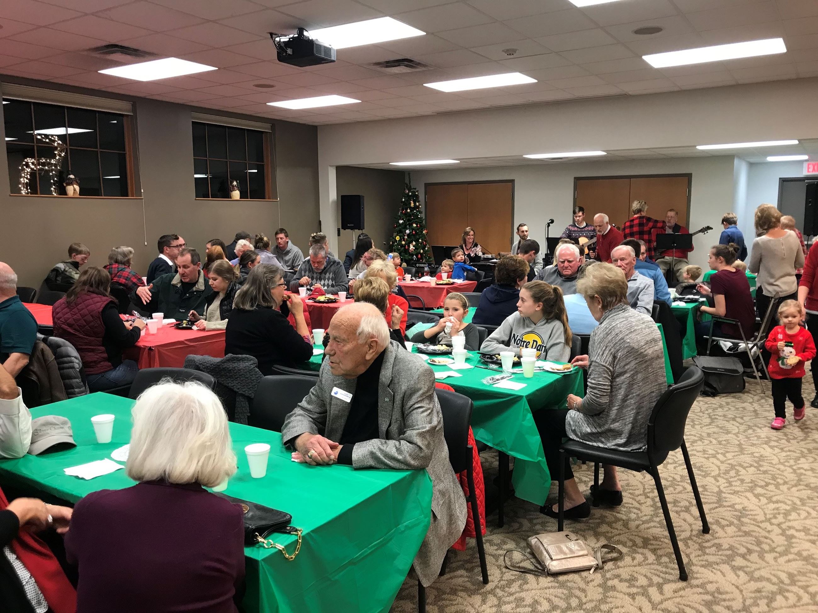 Residents Conversing