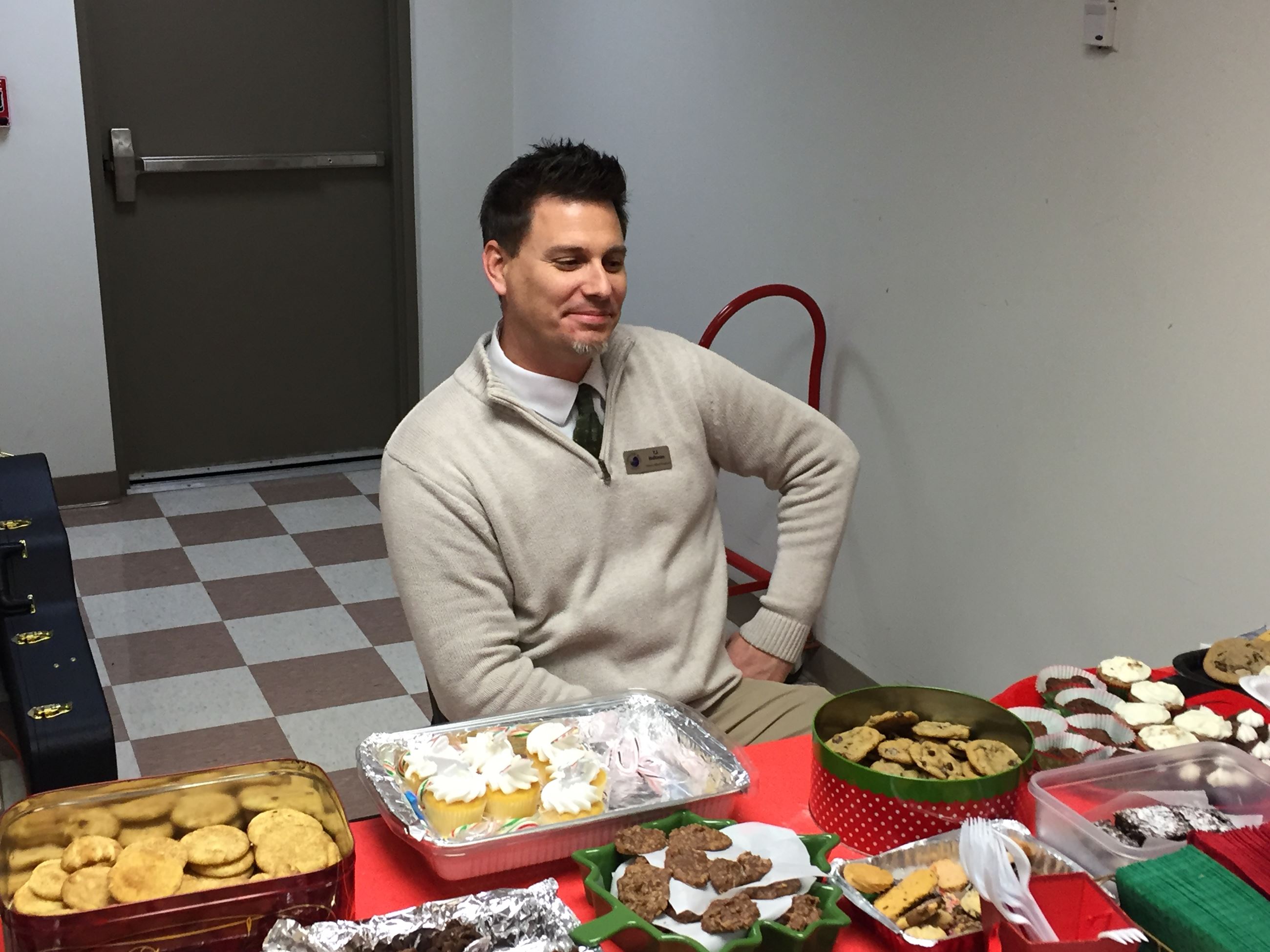 Finance Officer, T.J. Holtman