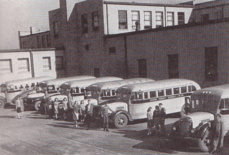Dixie Heights School Buses late 1940s
